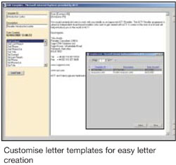 ACT! for Web - Customise letter templates for easy letter creation
