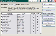 Year End Wizard (inc e-file) 